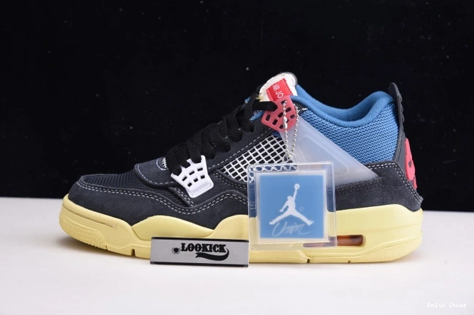 Bmlin Shoes NOIR RETRO UNION OFF AIR 4 JORDAN DC9533-001 0708